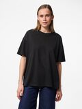 Pieces PCELOISE WASHED T-SHIRT, Black, highres - 17155175_Black_1159615_003.jpg