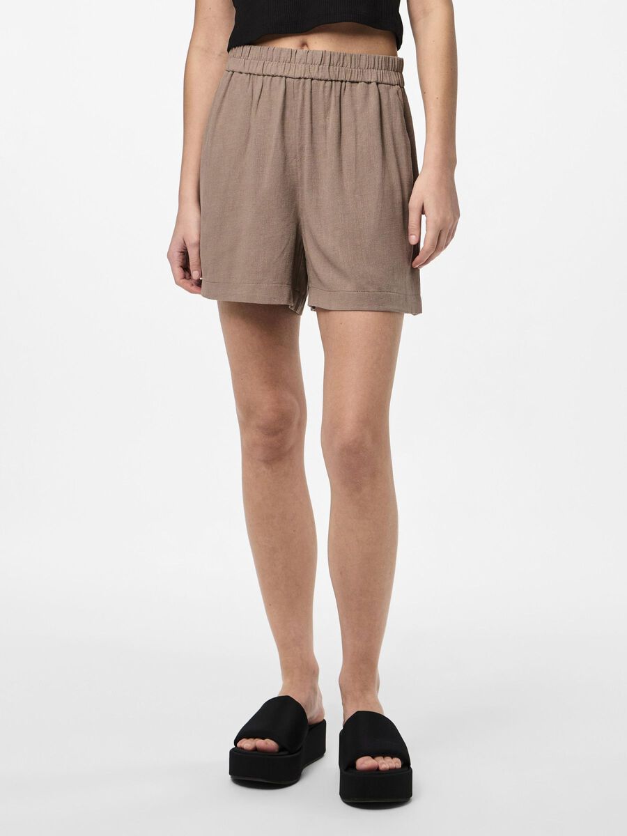 Pieces PCVINSTY SHORTS, Fossil, highres - 17146435_Fossil_003.jpg