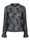 Pieces KANT SHIRT MET LANGE MOUWEN, Black, highres - 17113286_Black_001.jpg