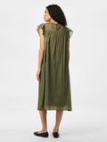 Product image thumbnail - PCASTRID MIDI DRESS, Burnt Olive | 2