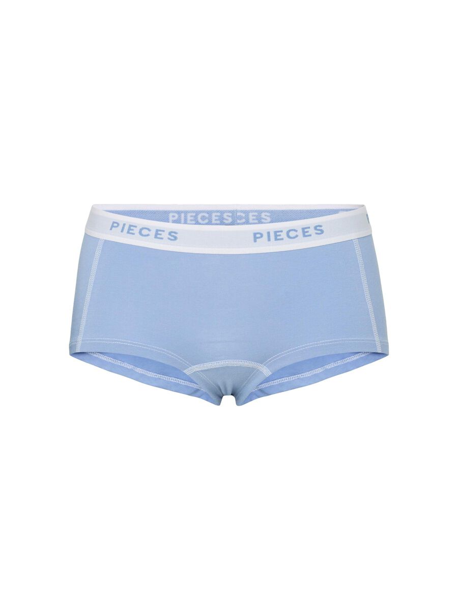 Pieces PCLOGO 4-PACK BOXER SHORTS, Bright White, highres - 17156060_BrightWhite_1185773_003.jpg