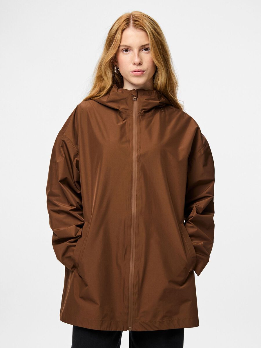 Product carousel image - PCTUI RAIN JACKET, Downtown Brown | 1