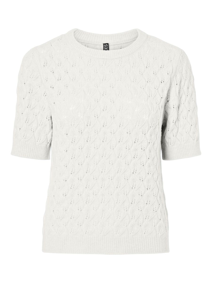 Product carousel image - PCLELOU  KNITTED TOP, Cloud Dancer | 2