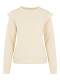 Pieces MANCHES LONGUES SWEAT-SHIRT, Fog, highres - 17113302_Fog_001.jpg