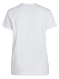 Pieces PRINTED T-SHIRT, Bright White, highres - 17091125_BrightWhite_639203_002.jpg