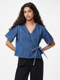 Pieces PCFIBBO DENIM TOPP, Medium Blue Denim, highres - 17158843_MediumBlueDenim_003.jpg