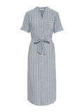 Pieces STRIPED 100% COTTON SHIRT DRESS, Bright White, highres - 17100807_BrightWhite_727644_001.jpg