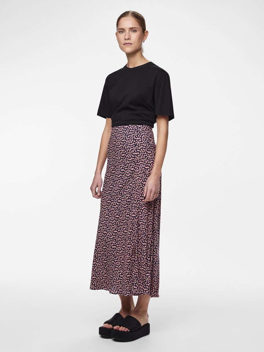 Pieces PCNYA MIDI SKIRT, Maritime Blue, highres - 17147811_MaritimeBlue_1091563_005.jpg