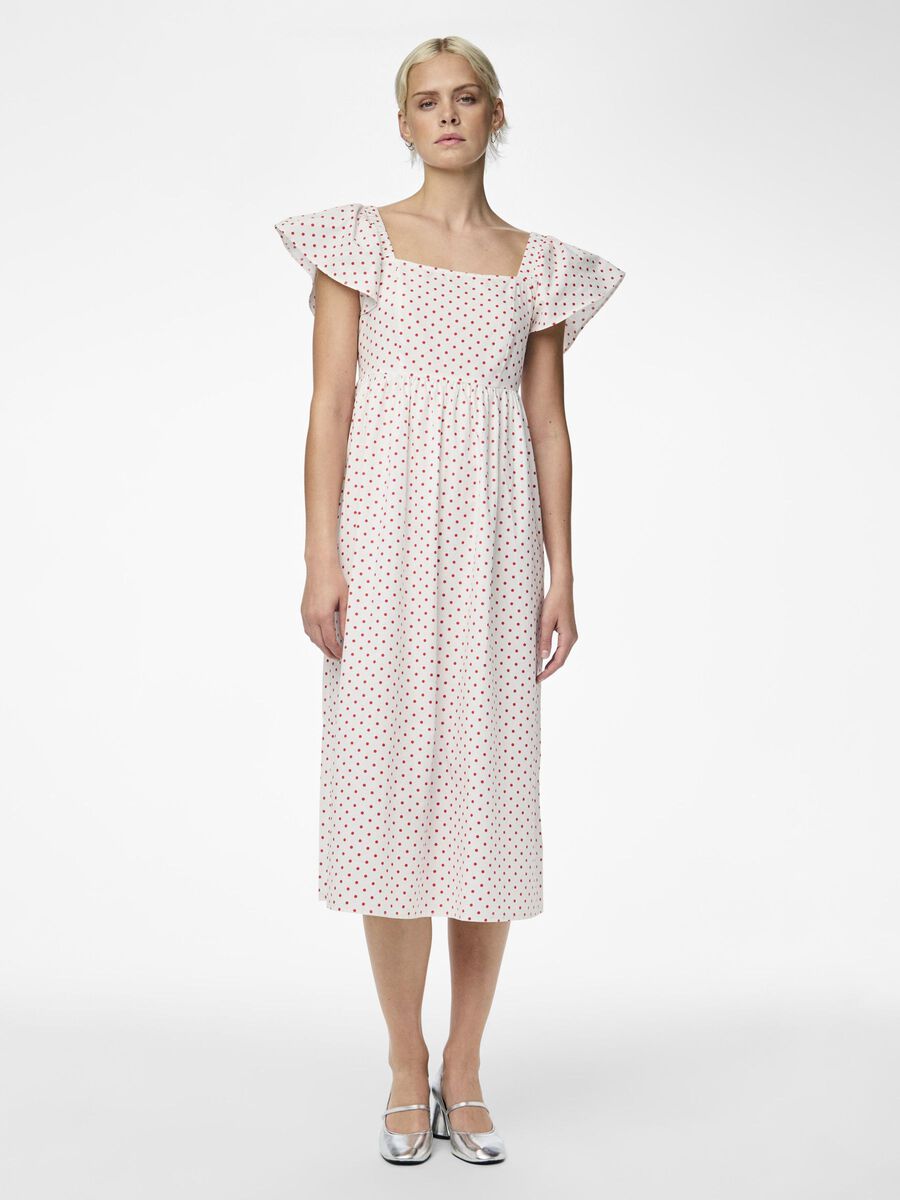 Carousel image - PCMALOU MINIKJOLE, Bright White | 1