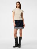 Pieces PCFRANNA DENIM MINI SKIRT, Dark Blue Denim, highres - 17161245_DarkBlueDenim_005.jpg
