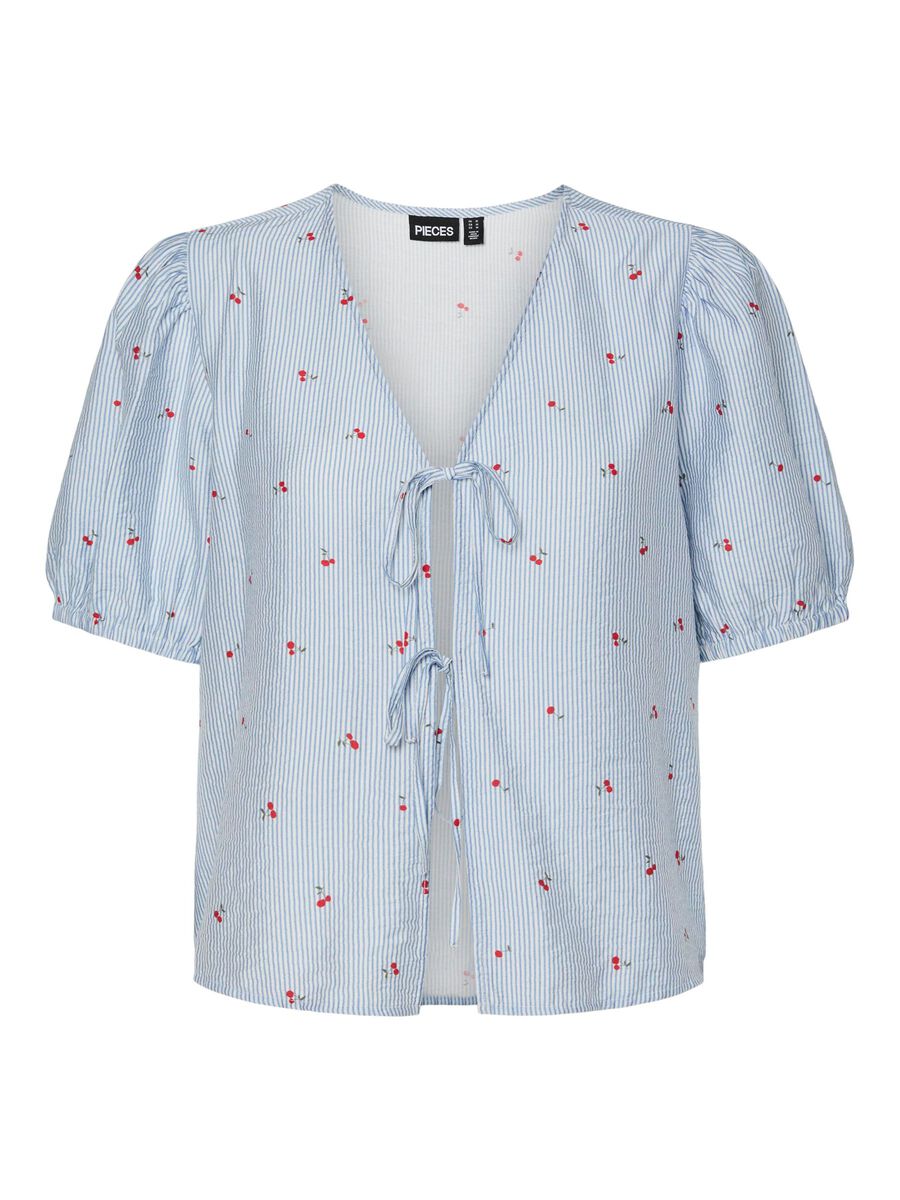 Pieces PCFIONNA 2/4 TIE TOP, Lichen Blue, highres - 17158861_LichenBlue_1225563_001.jpg