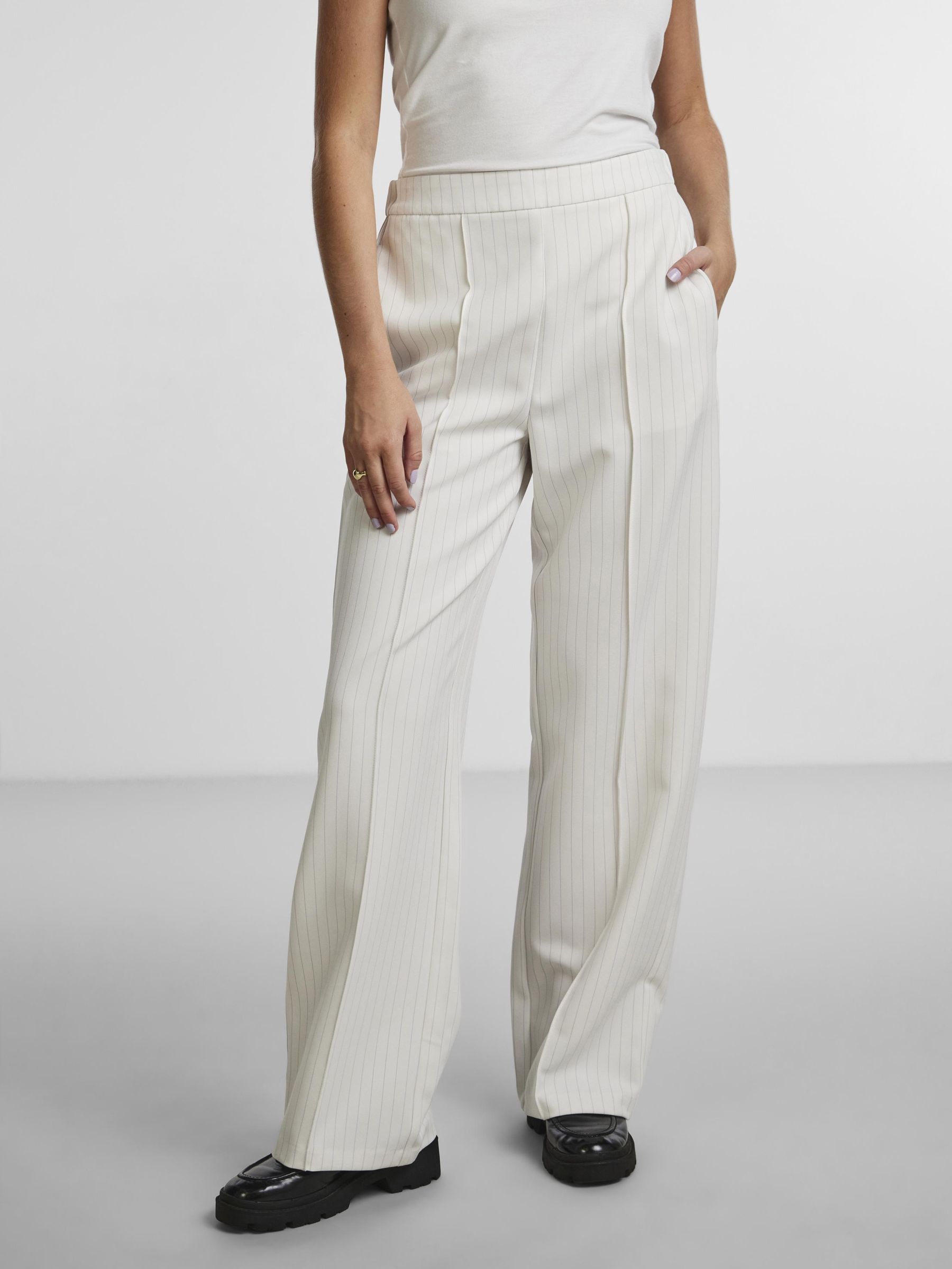 White wide sale leg trousers uk