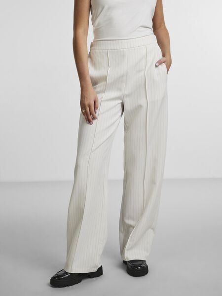 Pieces PCBOZZY STRIPED WIDE-LEG TROUSERS, Cloud Dancer, highres - 17130407_CloudDancer_993130_003.jpg