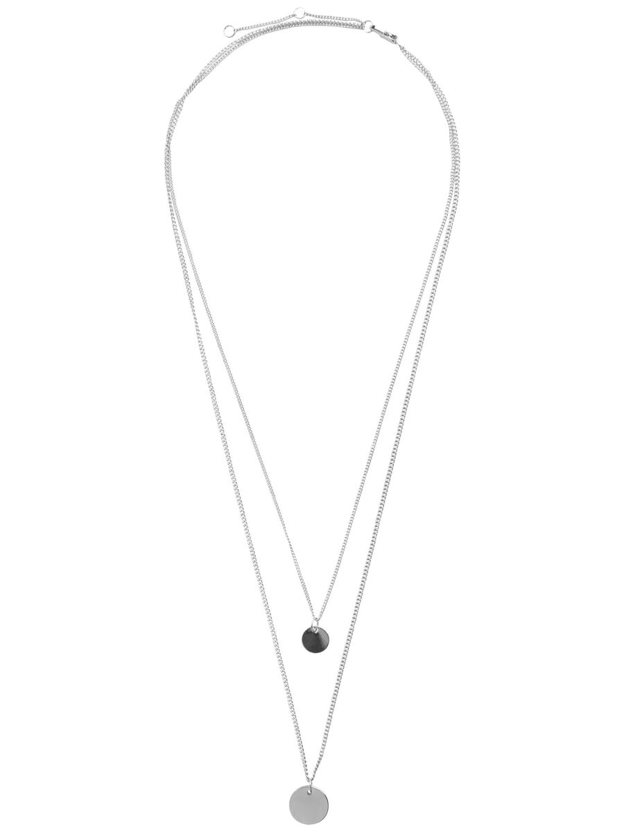 Pieces EENVOUDIGE KETTING, Silver Colour, highres - 17091035_SilverColour_001.jpg