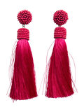 Pieces LONG TASSEL EARRINGS, Virtual Pink, highres - 17091832_VirtualPink_001.jpg