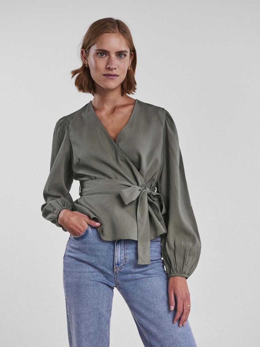 Pieces PCNAIMA BLOUSE, Sea Spray, highres - 17127865_SeaSpray_003.jpg