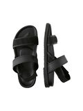 Pieces BRIDES SANDALES EN CUIR, Black, highres - 17104078_Black_005.jpg