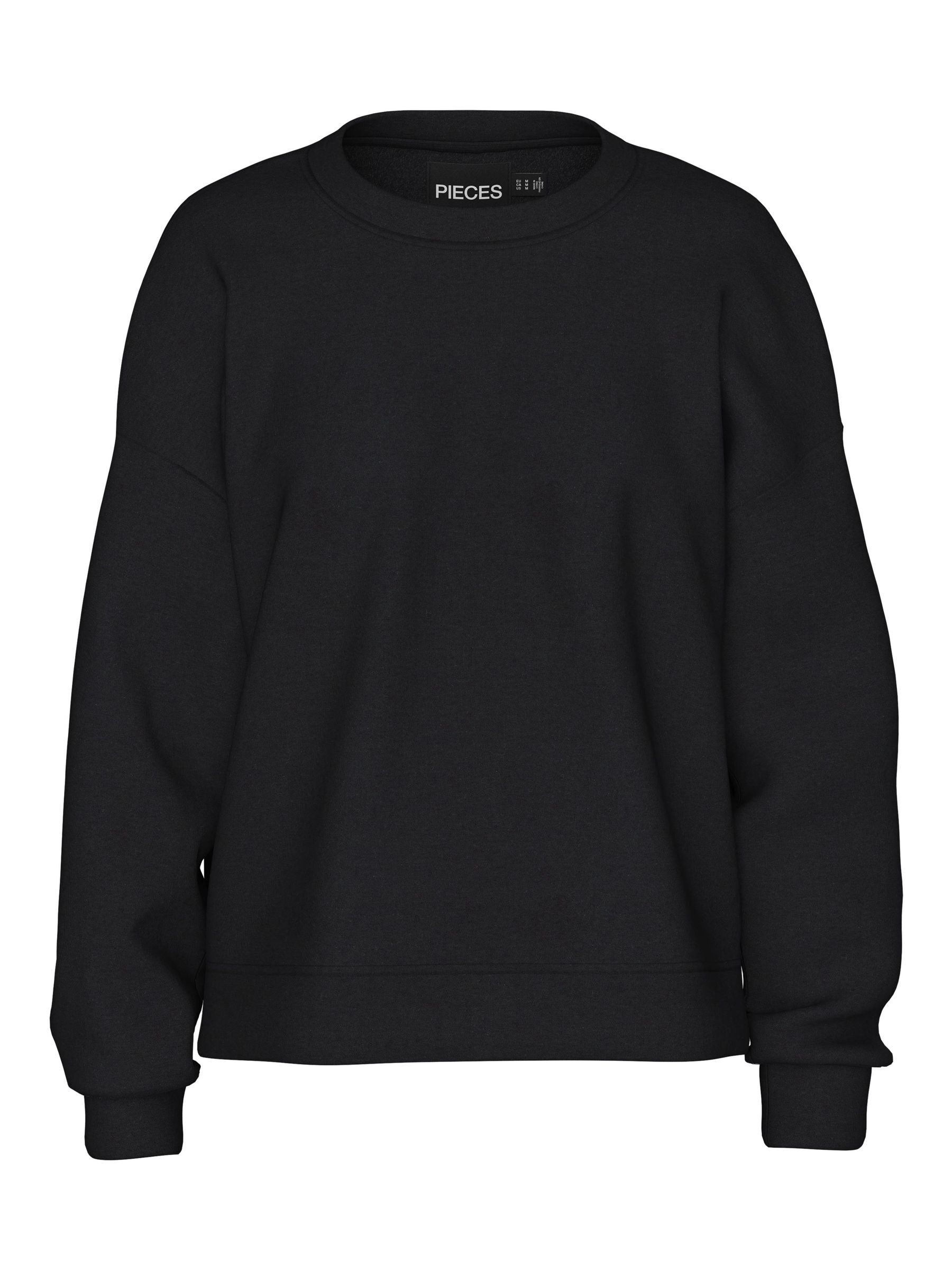 Mens black oversized sweatshirt best sale