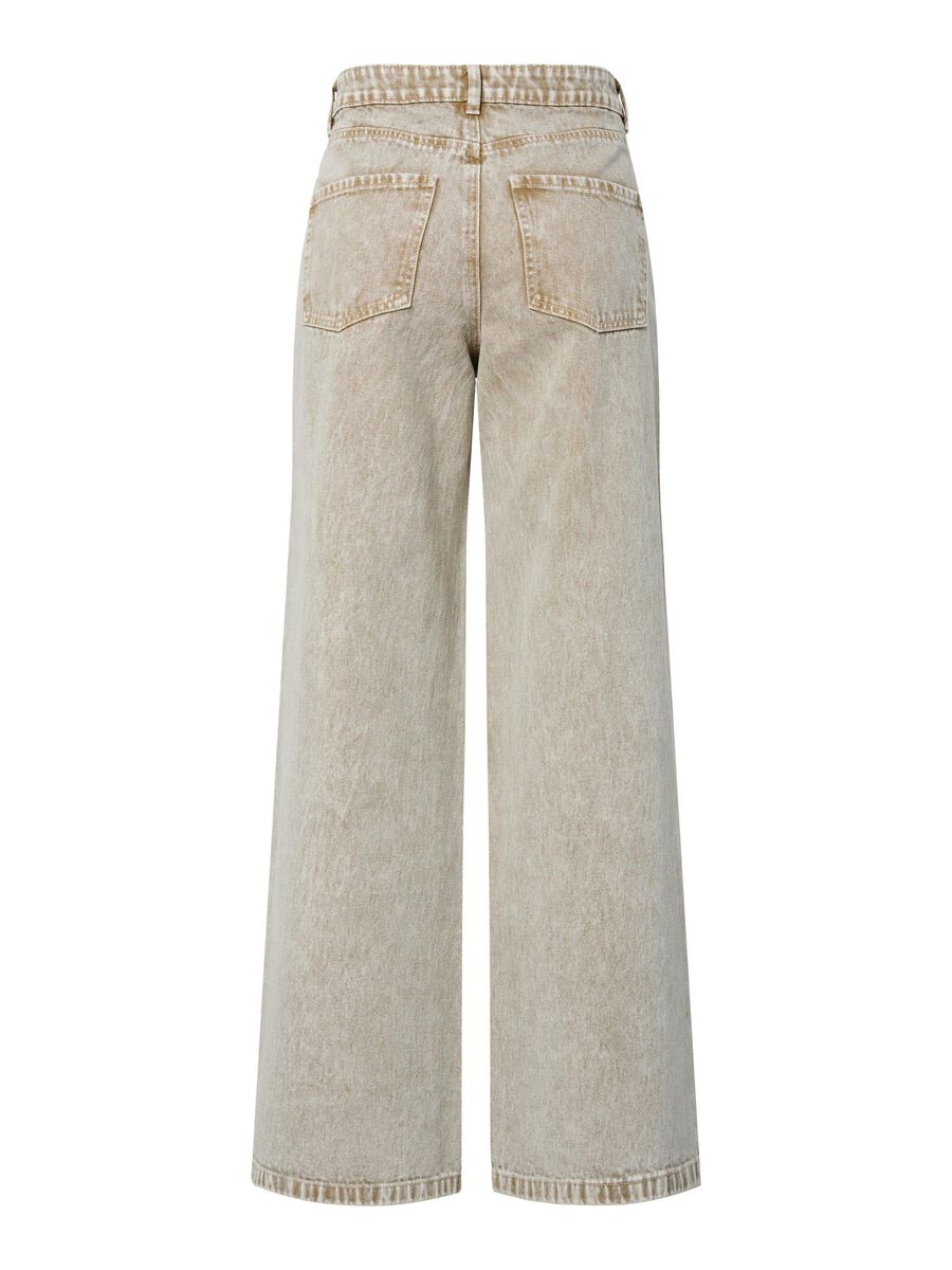 Product carousel image - PCFAY WIDE FIT JEANS, Sandshell | 2