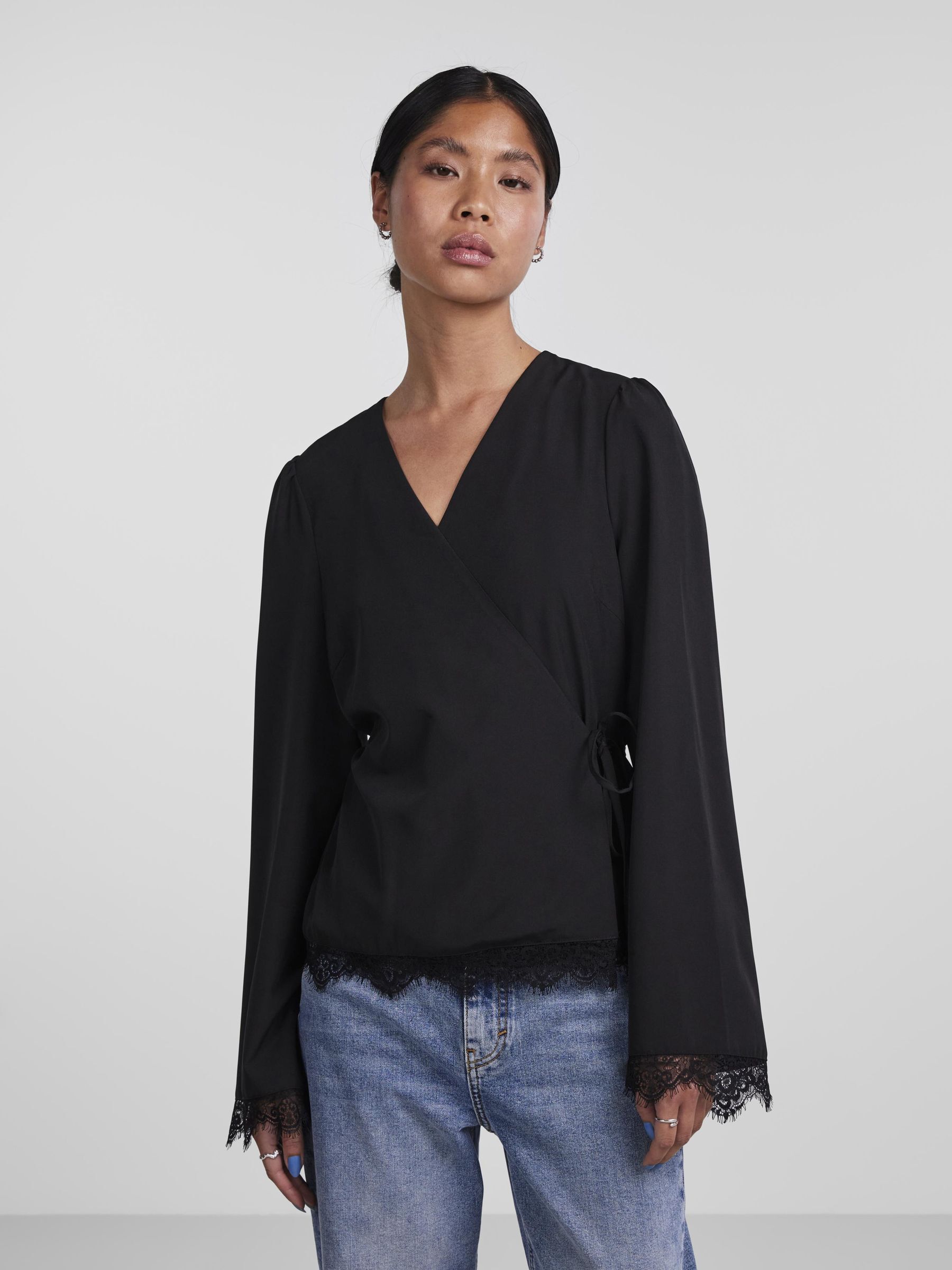 Blusa cruzada on sale