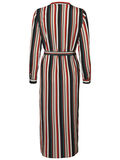 Pieces STRIPED LONG SHIRT DRESS, Black, highres - 17098796_Black_711542_002.jpg