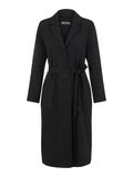 Pieces TIE BELT COAT, Black, highres - 17117635_Black_001.jpg