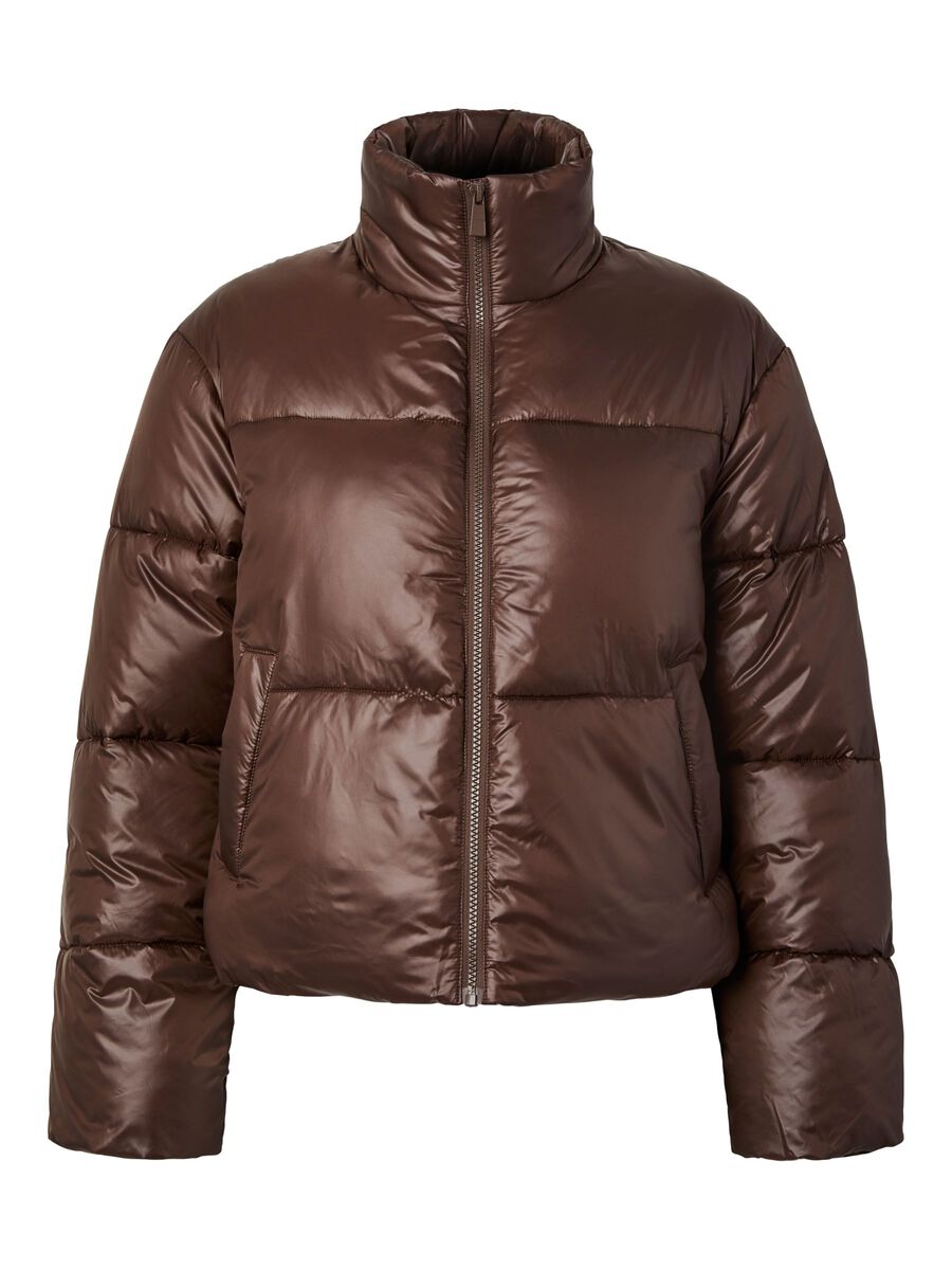 Carousel image 1 PCAMILIA SHORT PUFFER JACKET, Hot Fudge