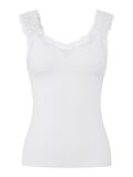 Pieces PCBARBERA LACE TOP, Bright White, highres - 17106017_BrightWhite_001.jpg