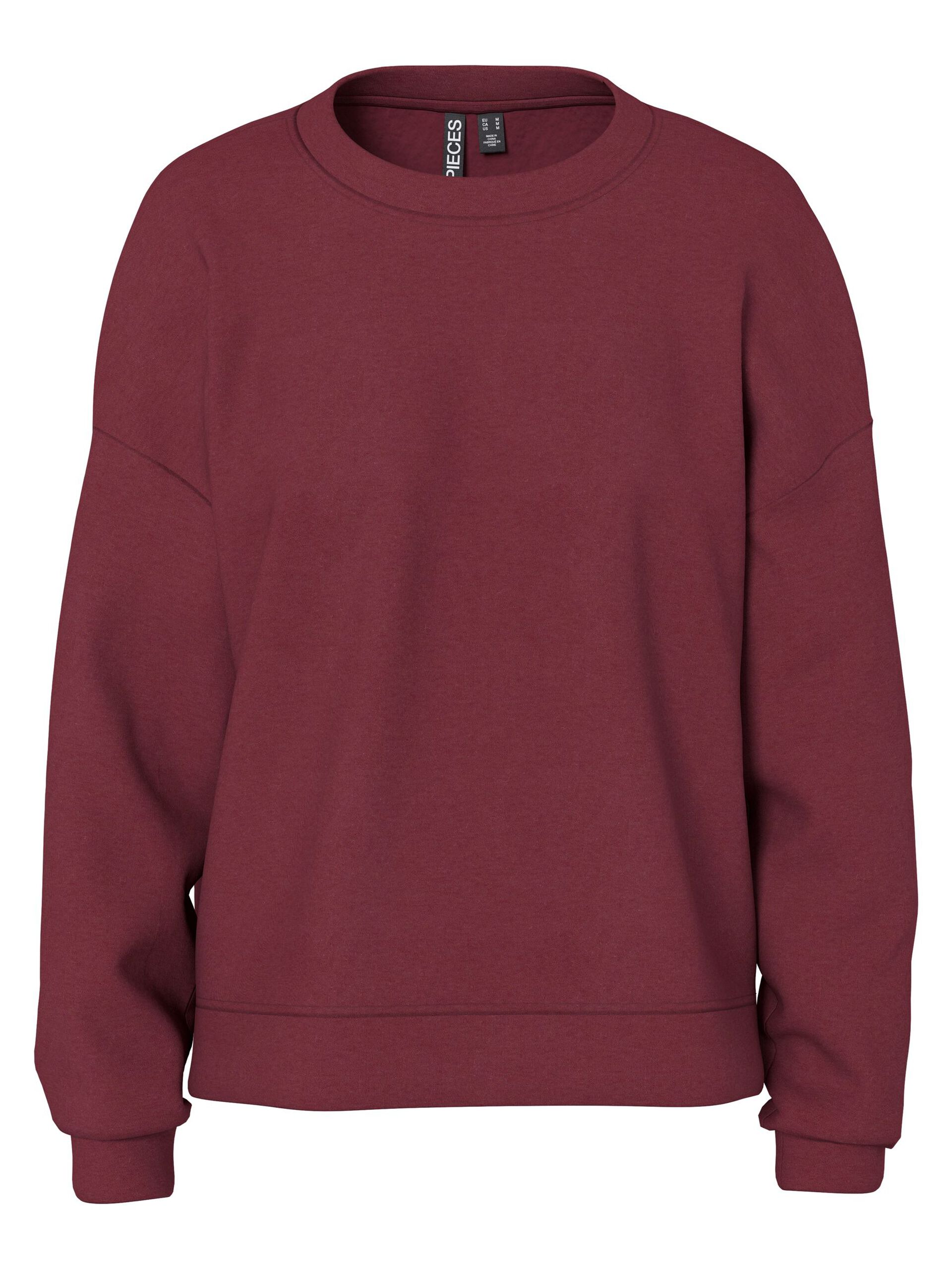 Carousel image - PCCHILLI LOOSE FIT SWEATSHIRT, Tawny Port | 6