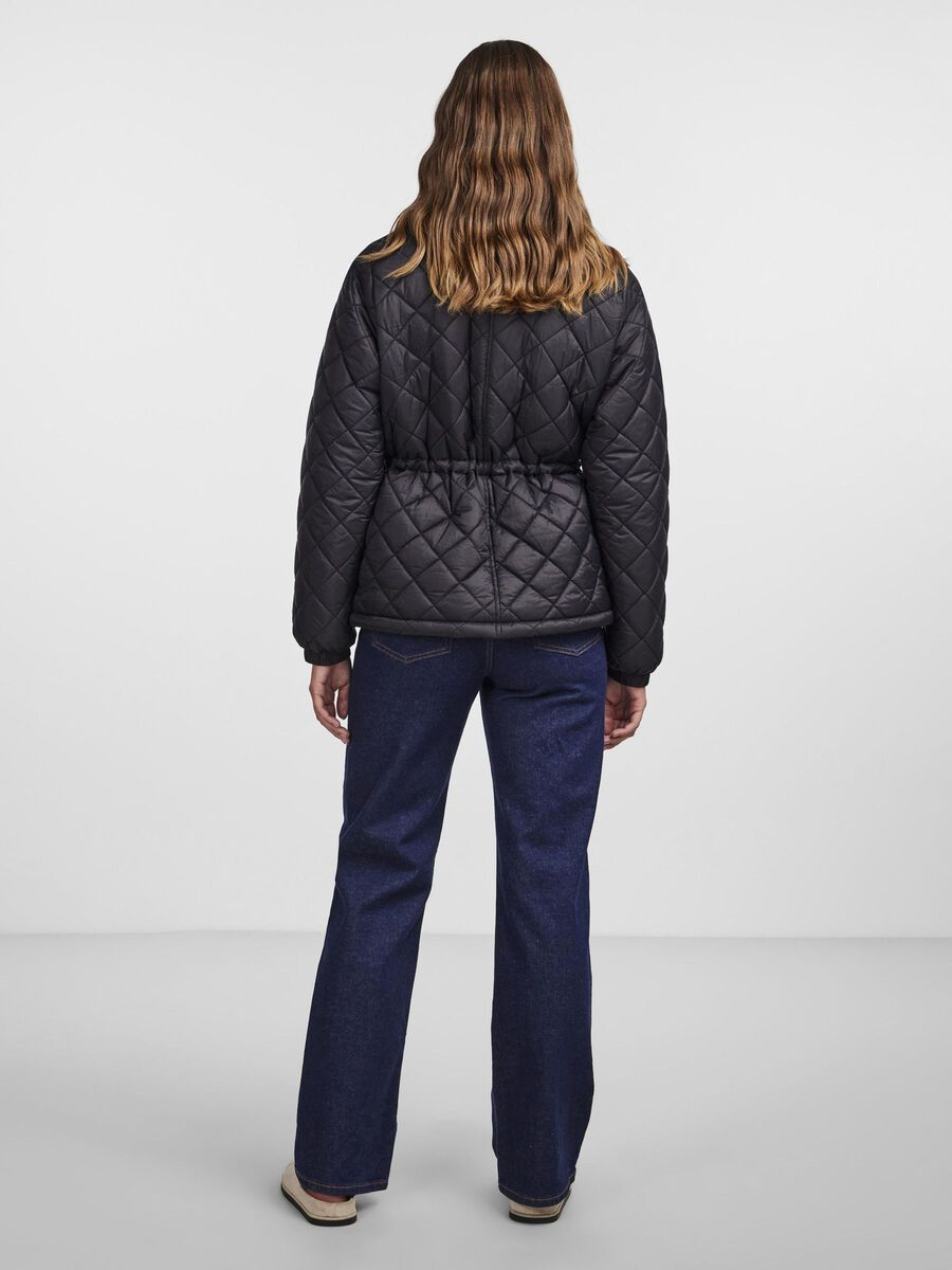 Pieces PCBRIDGET QUILTED JACKET, Black, highres - 17145317_Black_004.jpg