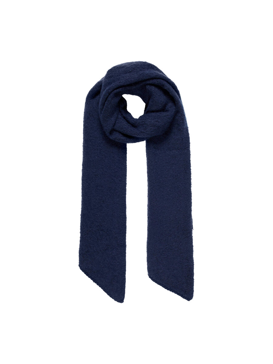 Pieces PCPYRON LÅNG SJAL, Navy Blazer, highres - 17076047_NavyBlazer_002.jpg