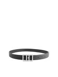 Pieces DOUBLE SQUARE BUCKLE BELT, Black, highres - 17104418_Black_768103_001.jpg