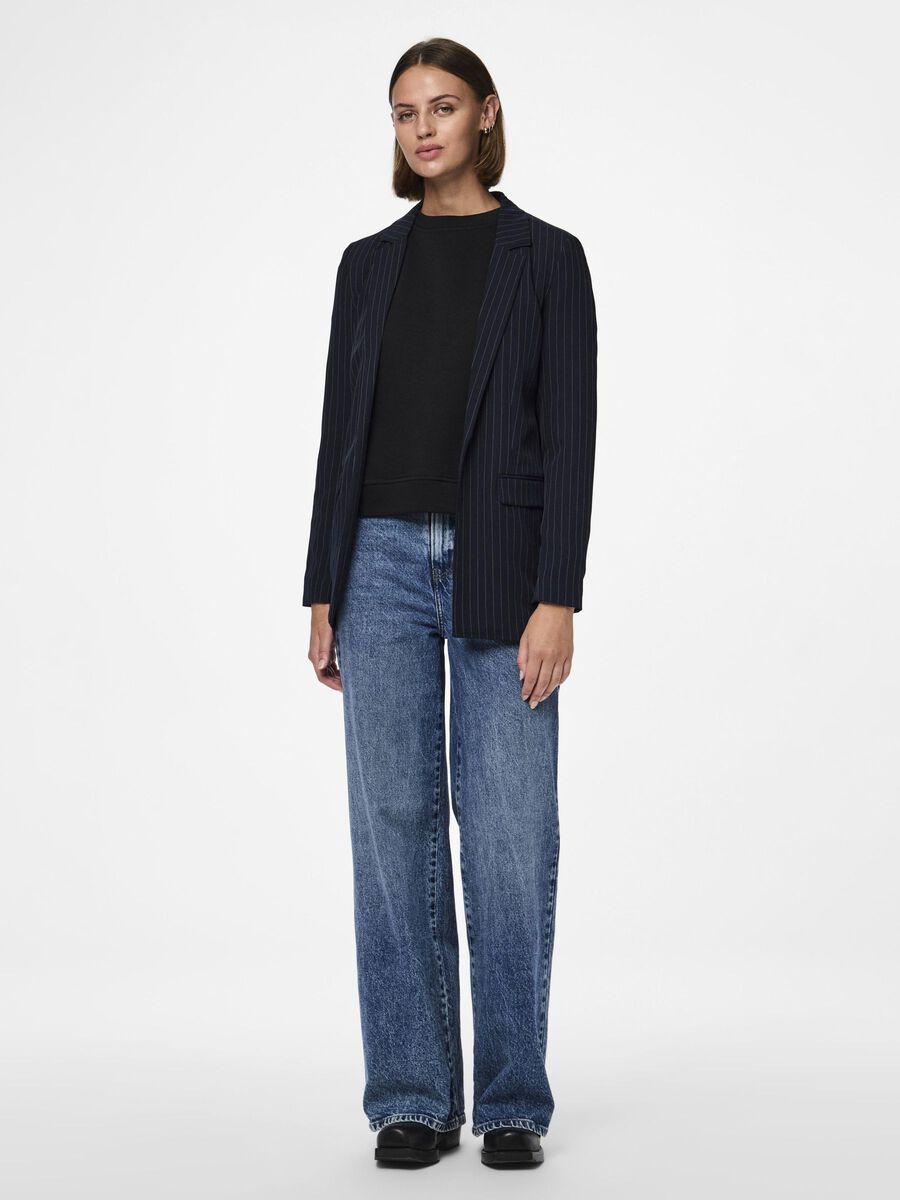 Pieces PCBOZZY STRIPED BLAZER, Sky Captain, highres - 17130374_SkyCaptain_978747_005.jpg