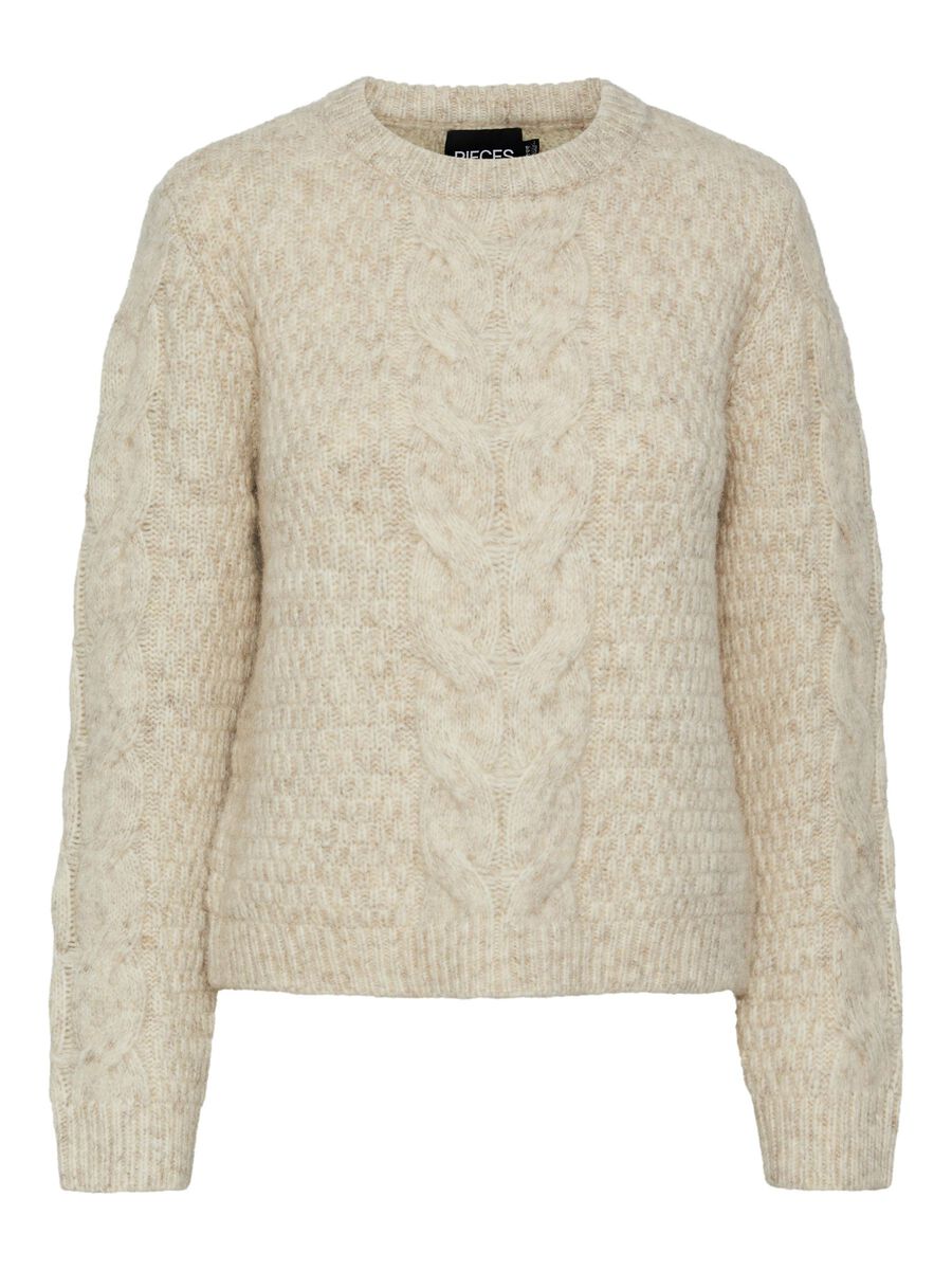 Pieces PCNINA JUMPER, Birch, highres - 17140372_Birch_001.jpg