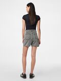 Pieces PCABBI MW JEANSSHORTS, Light Grey Denim, highres - 17153448_LightGreyDenim_004.jpg