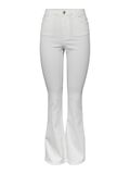 Pieces PCPEGGY HW FLARED JEANS, Bright White, highres - 17133449_BrightWhite_001.jpg