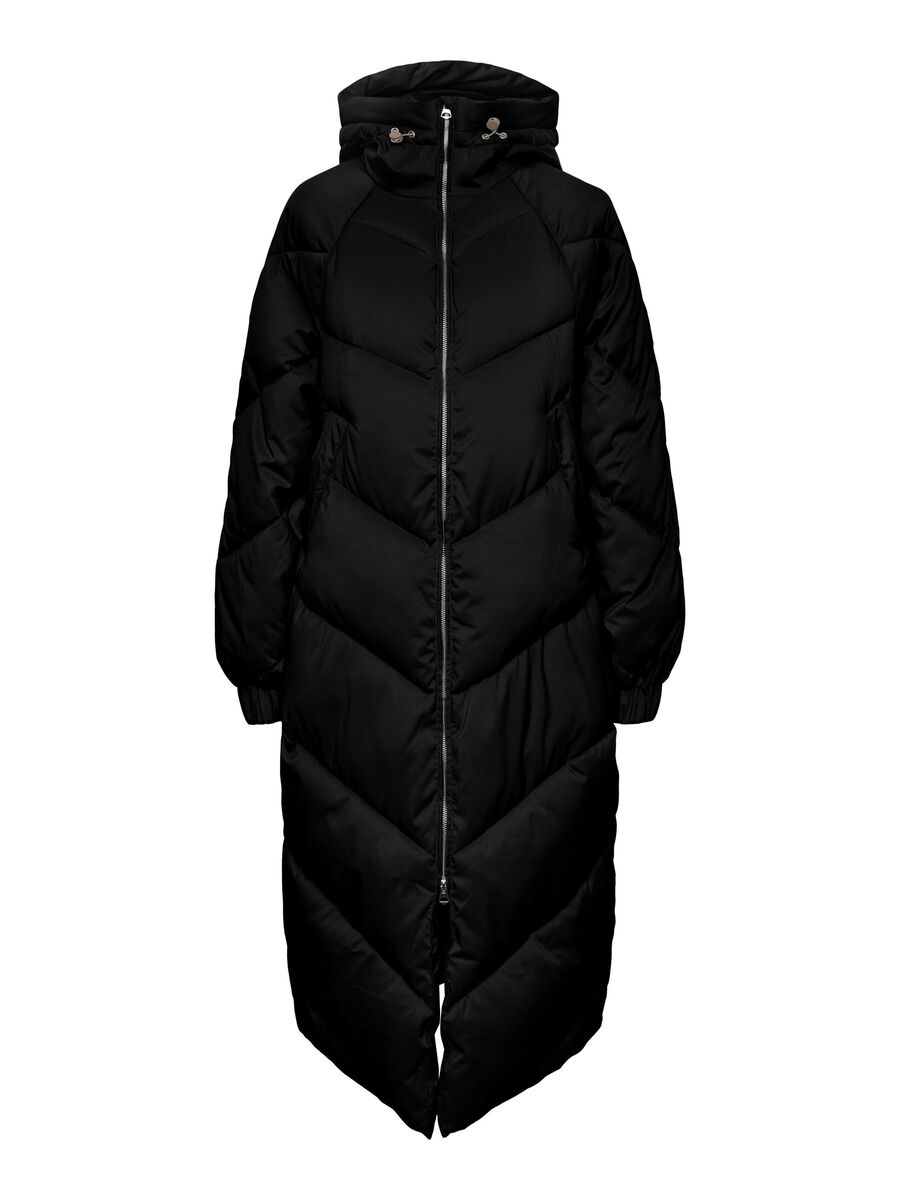 Pieces PCNOCELYN  PUFFER COAT, Black, highres - 17151560_Black_001.jpg