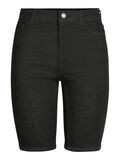 Pieces PANTALONES CORTOS VAQUEROS, Black Denim, highres - 17102251_BlackDenim_001.jpg