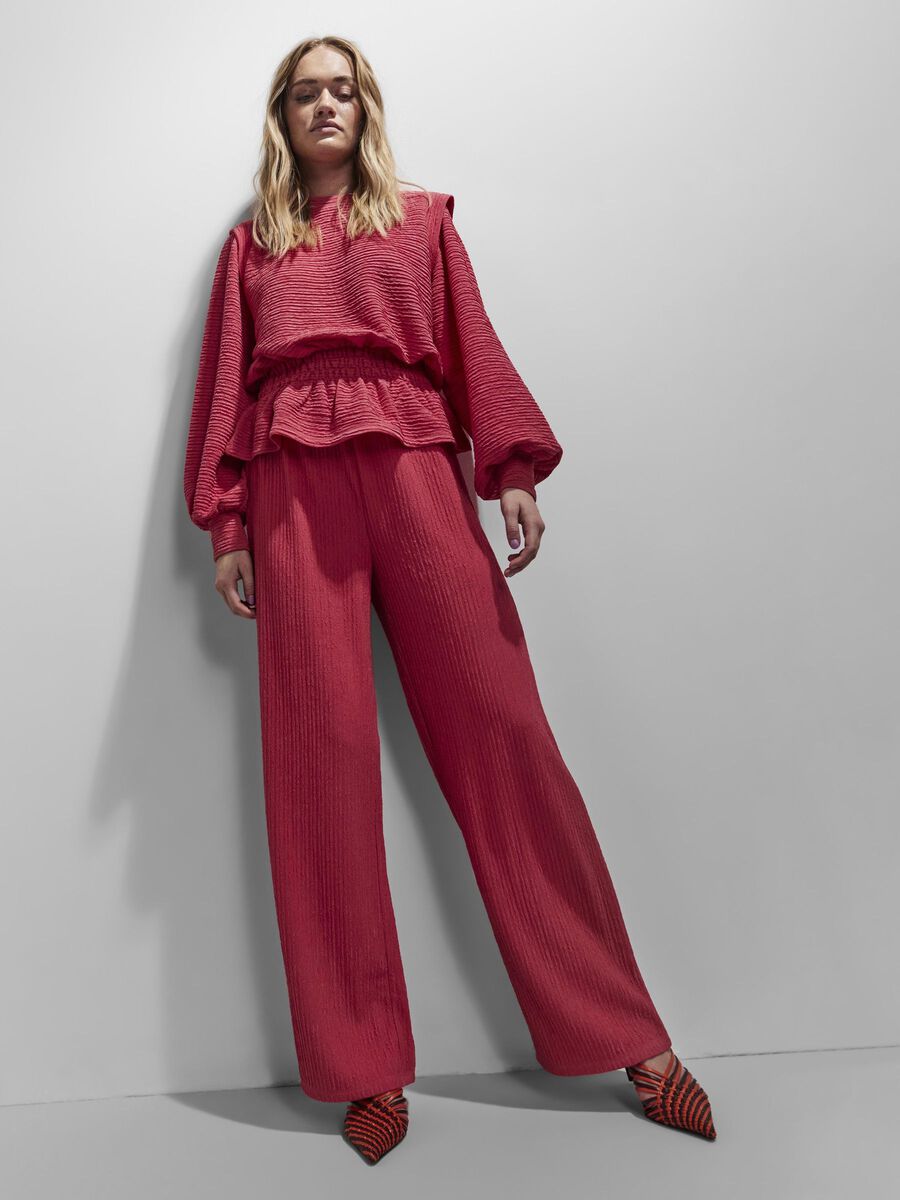 Carousel image - LOOSE FIT BUKSER, Fruit Dove | 5