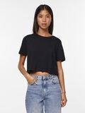 Pieces PCSARA CROPPED T-SHIRT, Black, highres - 17146319_Black_003.jpg