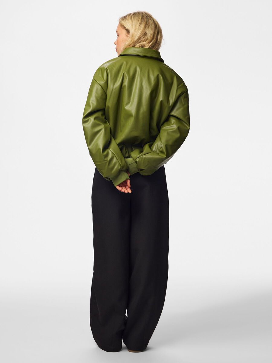 Carousel image 2 PCLARA GEF&Uuml;TTERTE BESCHICHTETE BOMBERJACKE, Sphagnum