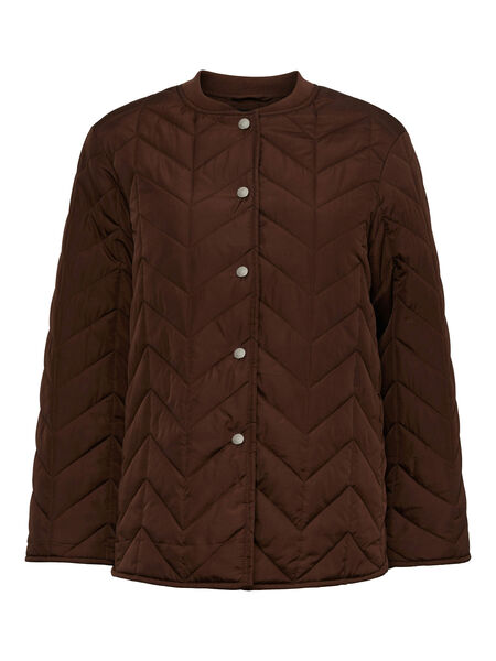 Pieces PCFAWN QUILTED JACKET, Chicory Coffee, highres - 17128075_ChicoryCoffee_001.jpg