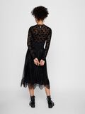 Pieces FLORAL PATTERN LACE BODY, Black, highres - 17100065_Black_004.jpg