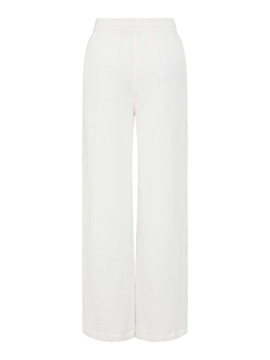 Product carousel image - PCMASTINA PANTALON À JAMBE AMPLE, Cloud Dancer | 2