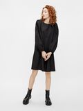 Pieces MANCHES LONGUES, COTON MINI-ROBE, Black, highres - 17115191_Black_005.jpg