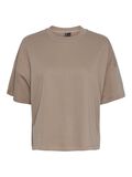 Pieces PCCHILLI SHORT SLEEVED TOP, Silver Mink, highres - 17118870_SilverMink_001.jpg