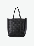 Pieces GEVLOCHTEN SHOPPER, Black, highres - 17109657_Black_001.jpg