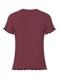 Pieces PCNICCA - CÔTELÉ T-SHIRT, Tawny Port, highres - 17120085_TawnyPort_002.jpg