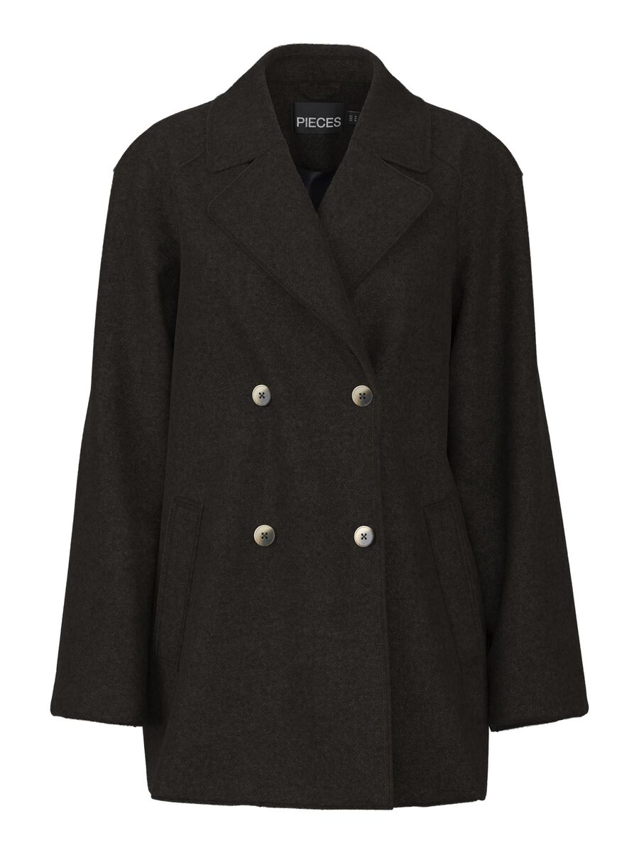 Pieces PCMARBEL  COAT, Mole, highres - 17152808_Mole_1141974_001.jpg