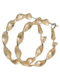 Pieces TWISTED HOOP EARRINGS, Gold Colour, highres - 17085092_GoldColour_001.jpg